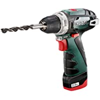 Metabo 600080500 PowerMaxx BS Basic - Taladro - Atornillador 10-8 V 2.0 Ah maletín